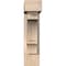 Ekena Millwork Balboa Block Smooth Bracket w/ Offset Brace, Douglas Fir, 5 1/2"W x 18"D x 22"H BKT0604X18X22BOA05SDF - alternate 3
